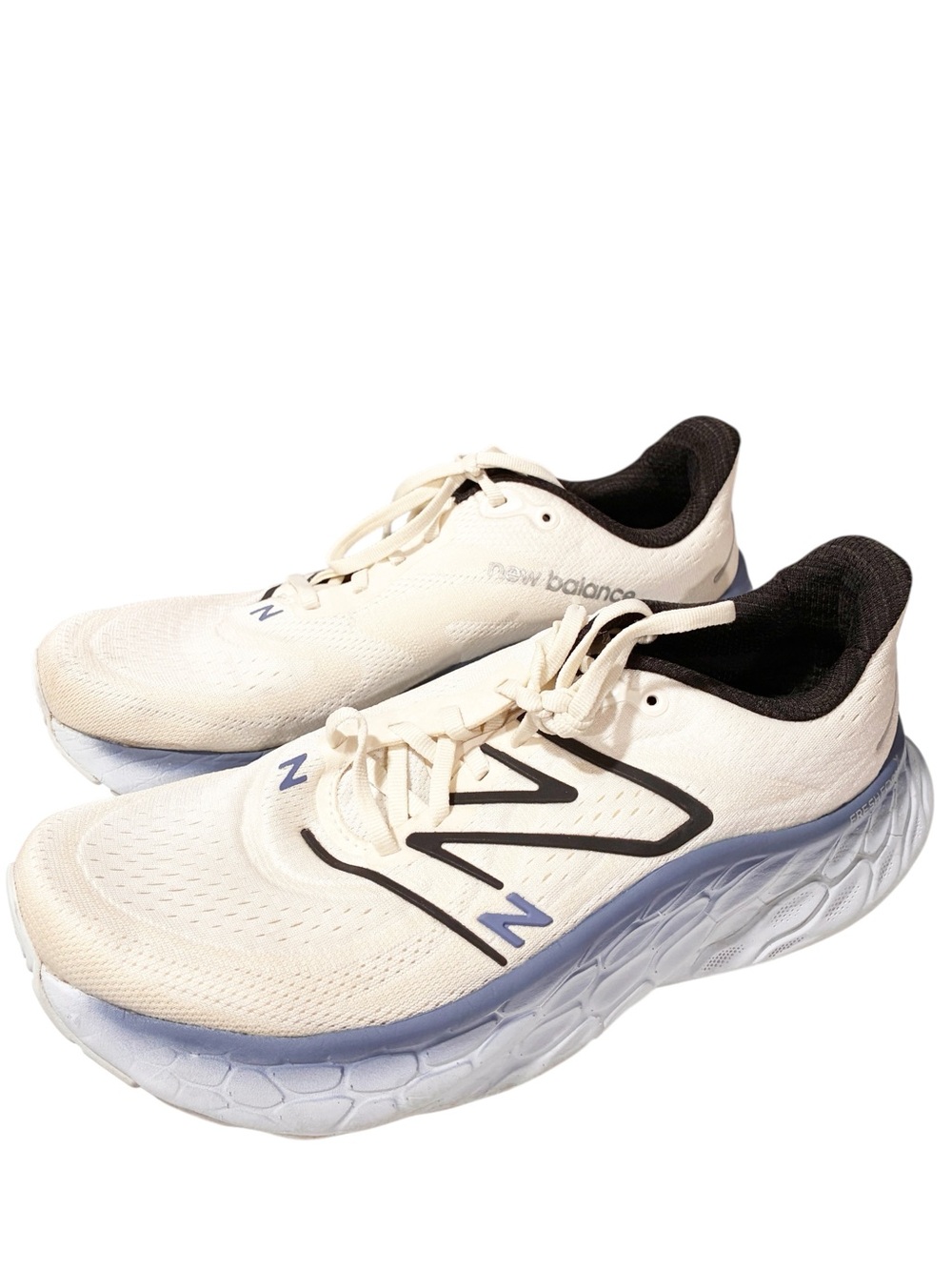 New Balance Fresh Foam X More v4 - Sea Salt Ice Blue Mens Size 10.5 Low Top